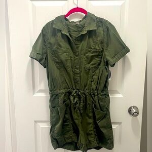 Military inspired romper